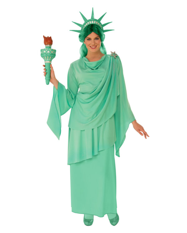 Freiheitsstatue Damenkostüm  USA Kleid M