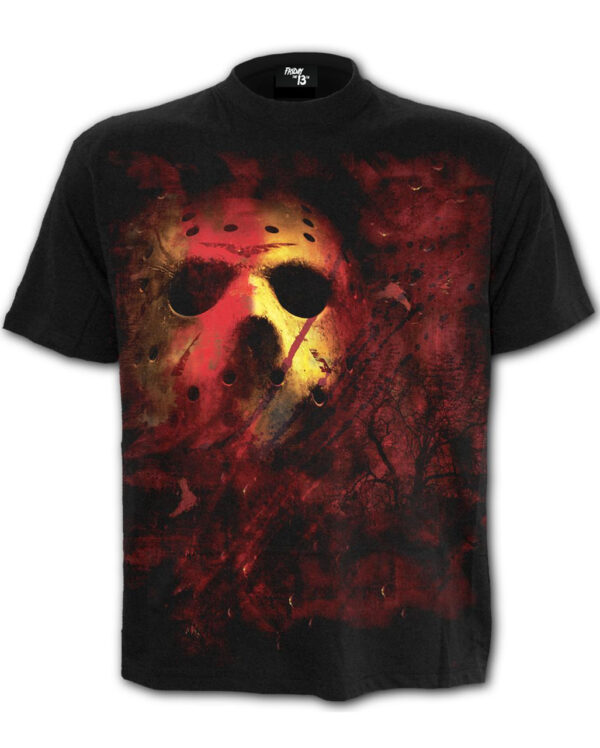 Friday 13th - Jason Lives - T-Shirt Black  Freitag der 13. XXL