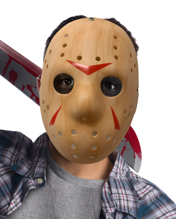 Friday the 13th Jason Voorhees Maske Holzoptik ★