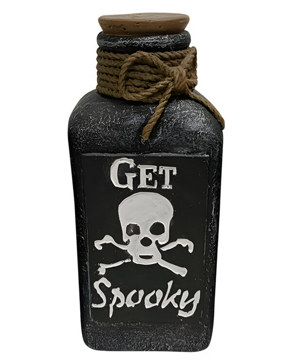 Get Spooky Deko Giftflasche 15cm als Halloween Deko