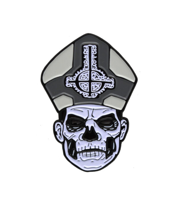 Ghost Papa Emeritus Emaille Pin als Geschenkidee