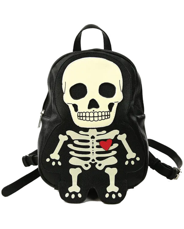 Glow in the Dark Skelett Rucksack für Halloween