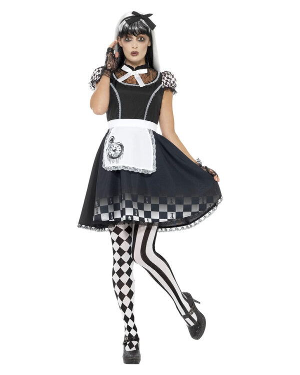 Gothic Alice Damenkostüm als Halloween Verkleidung XL