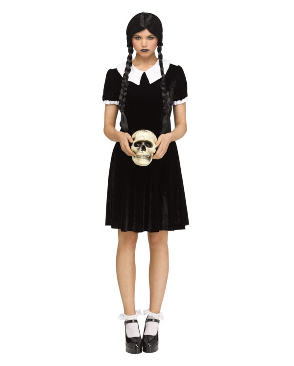 Gothic Girl Damenkostüm für Halloween kaufen ✩ XXL