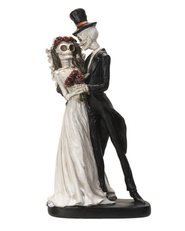 Gothic Skelett Hochzeitspaar 32cm bestellen