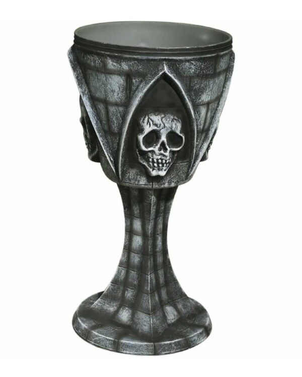 Gothic Totenkopf Kelch für Halloween