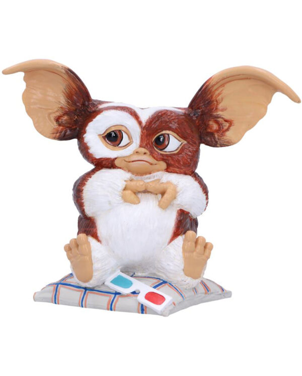 Gremlins Gizmo mit 3D Brille Statue 14,5cm ➔ Geschenkidee!