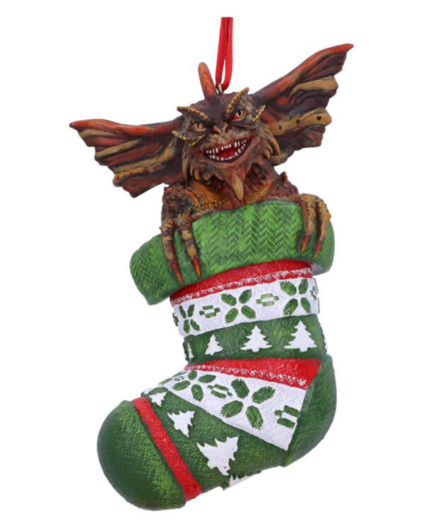 Gremlins Stripe in Weihnachtsstrumpf Weihnachtskugel ✪