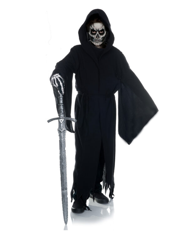 Grim Reaper Fetzenkostüm für Kinder für Halloween S