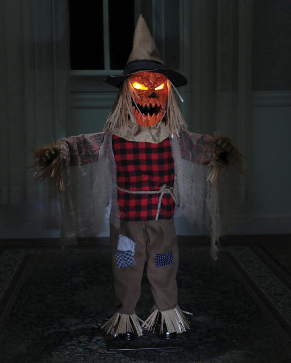 Grimmige Vogelscheuche Halloween Animatronic ➤