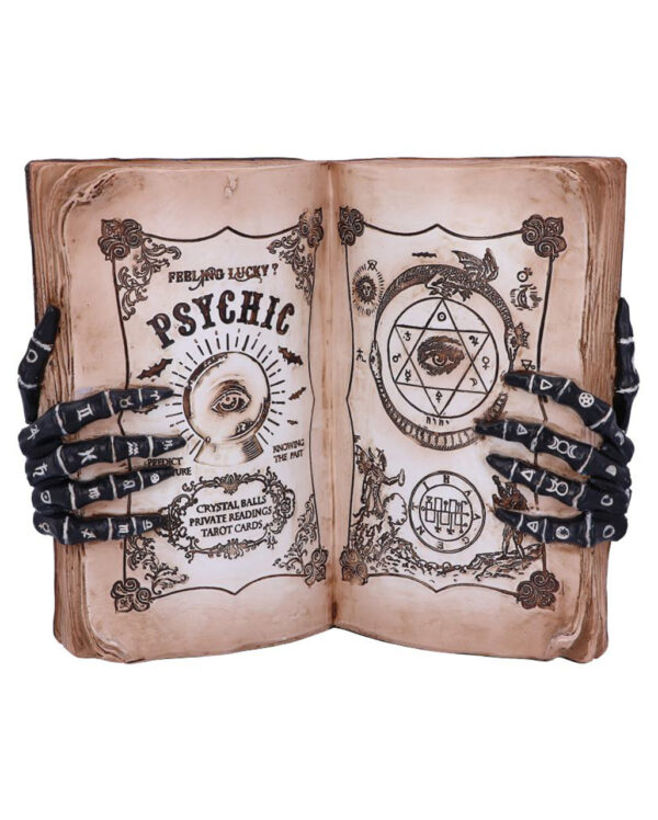 Grimoire Hexenbuch Deko 25,8cm  Halloween Tischdeko