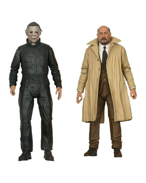 Halloween 2 Ultimate Michael Myers & Dr Loomis Actionfigur Set ★