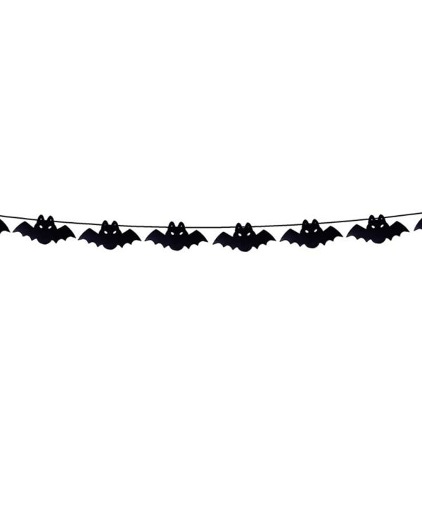 Halloween Fledermaus Girlande 3m  Kinder Deko