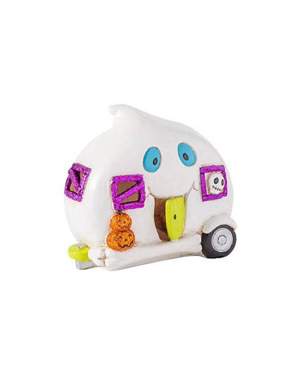 Halloween Geister Wohnwagen Deko mit LED