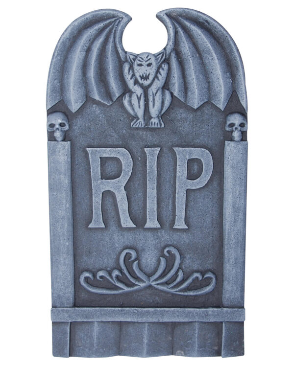 Halloween Grabstein R.I.P. & Gargoyle