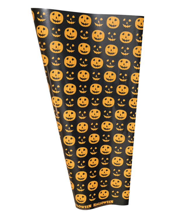 Halloween Kürbis Geschenkpapier 76 x 243cm ordern ★