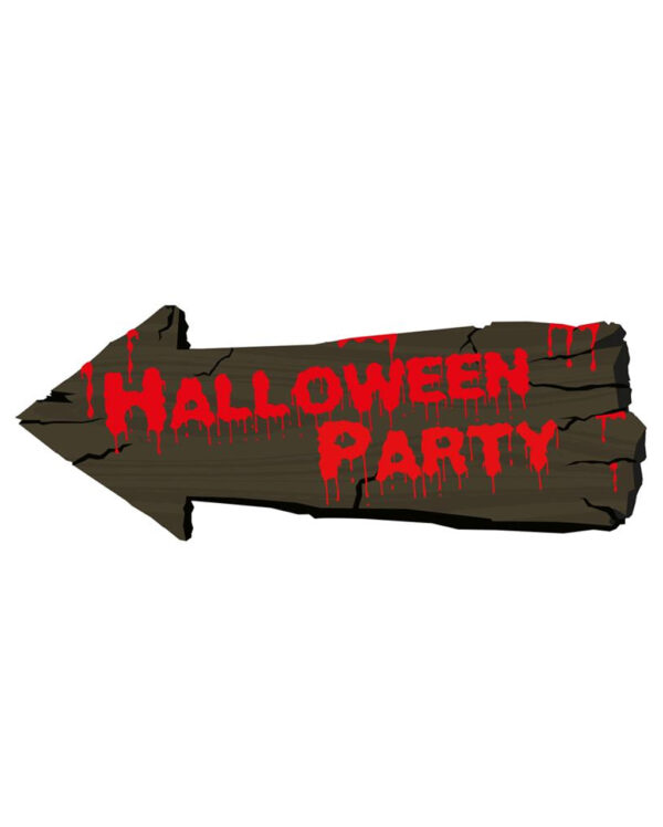 Halloween Party Wegweiser 50cm  JETZT kaufen!