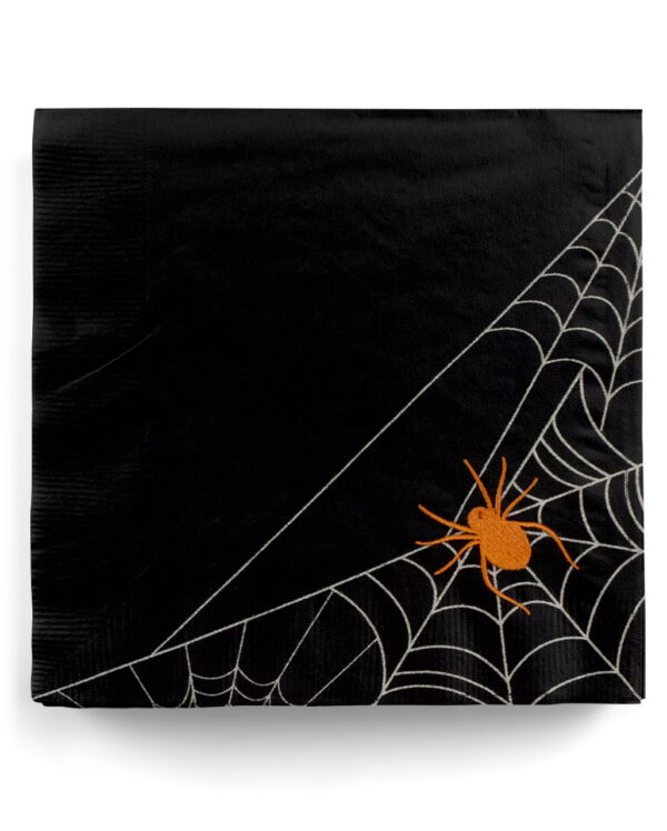 Halloween Stoffserviette Spooky Spinne ✰ bestellen