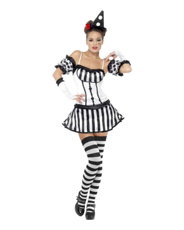 Harlekin Diva Kostüm   Clownsverkleidung für Damen L