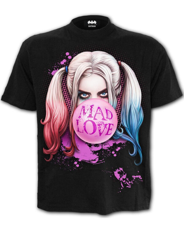 Harley Quinn Mad Love T-Shirt Black für Suicide Squad Fans XXL