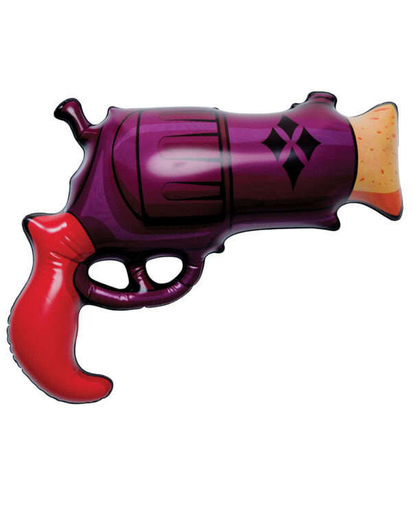 Harley Quinn Revolver aufblasbar  DC Comics