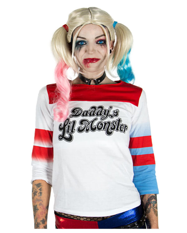 Harley Quinn Suicide Squad Longsleeve  Kostümzubehör XXL