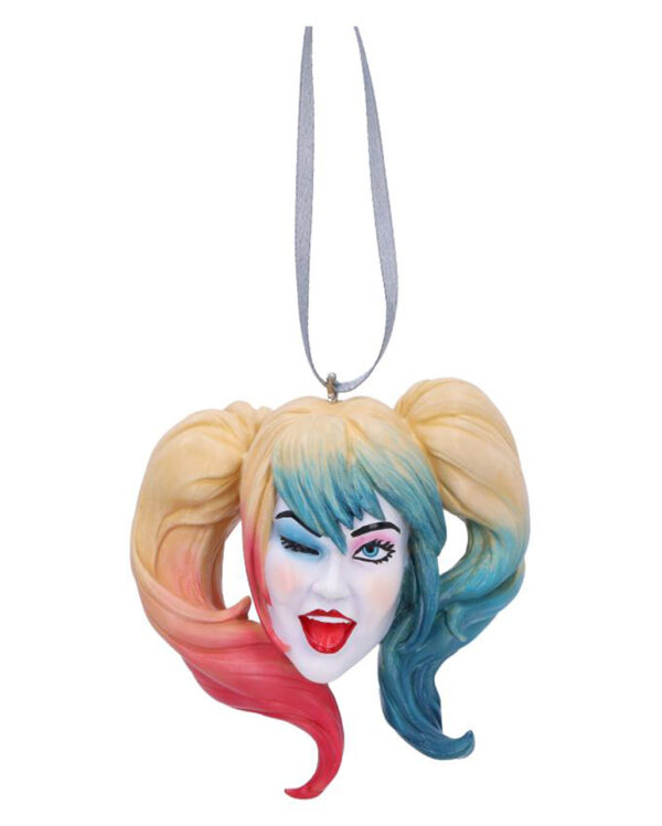 Harley Quinn Weihnachtskugel 8cm als Geschenkartikel