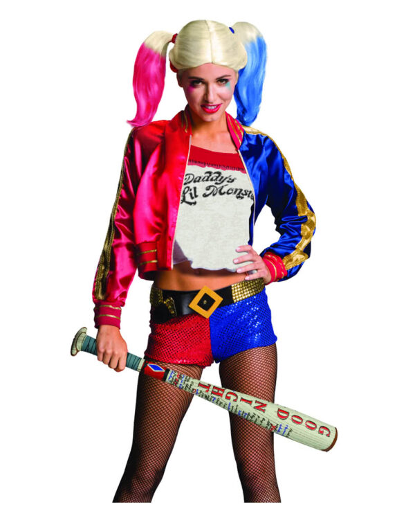 Harley Quinn Baseball Schläger   Suicide Squad Kostümzubehör