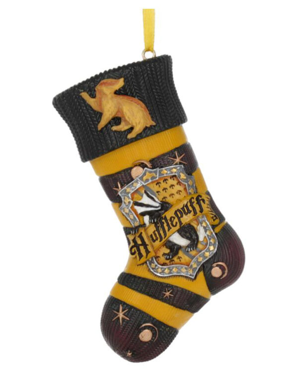 Harry Potter Hufflepuff Socke Weihnachtskugel ★