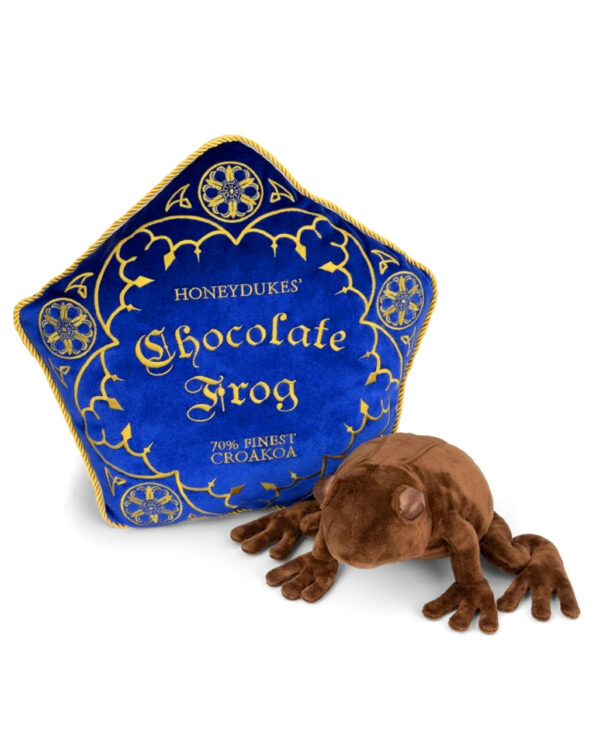 Harry Potter Schokofrosch Kissen mit Plüschfigur ➤