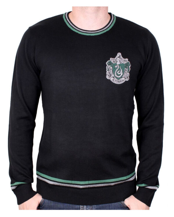 Harry Potter Slytherin Pullover schwarz kaufen! XXL