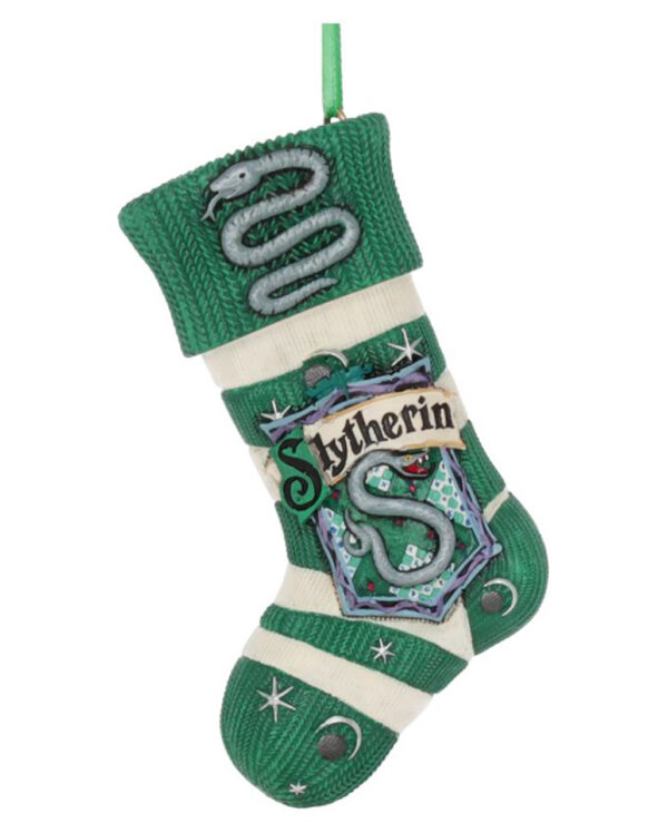 Harry Potter Slytherin Socke Weihnachtskugel ✪