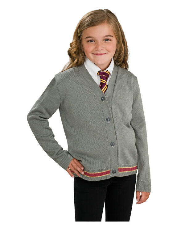 Hermine Granger Strickjacke mit Krawatte für Harry Potter Fans S