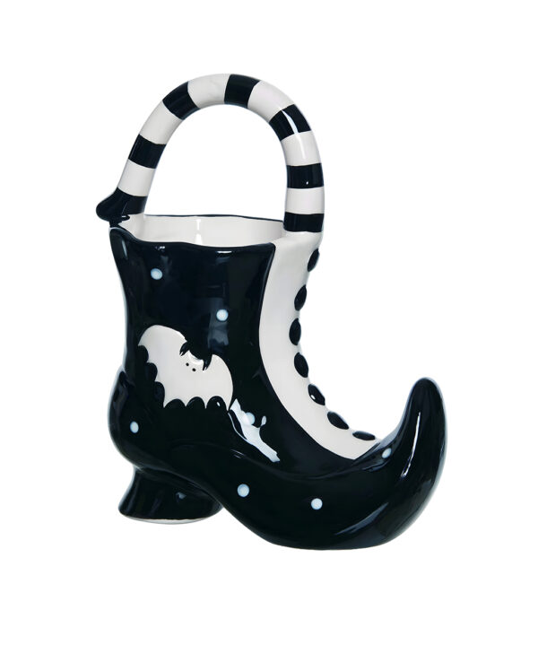 Hexenschuh Süßigkeitenschale 20cm für Halloween