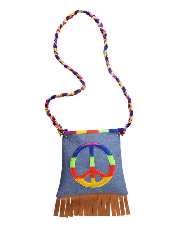 Hippie Tasche Kostümzubehör 60`s Style