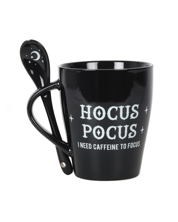 Hocus Pocus Tasse mit Löffel als Geschenkartikel ✤