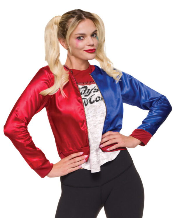 Suicide Squad Harley Quinn Kostümjacke für Karneval L