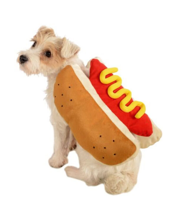 Hot Dog Hundekostüm für Fasching L