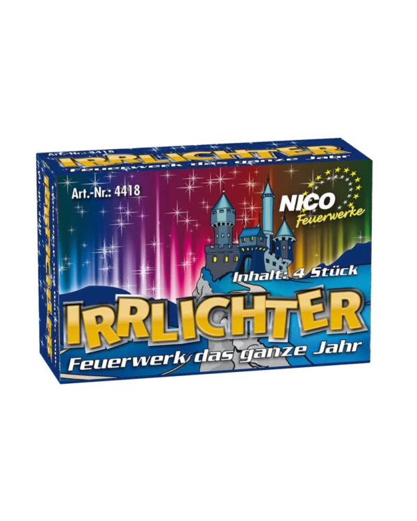 Irrlichter Feuerwerk  Geheimnisvolle Leuchtfontänen