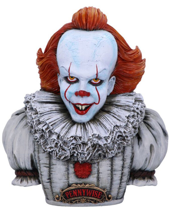 IT Pennywise Büste 30cm  ES Tischdeko