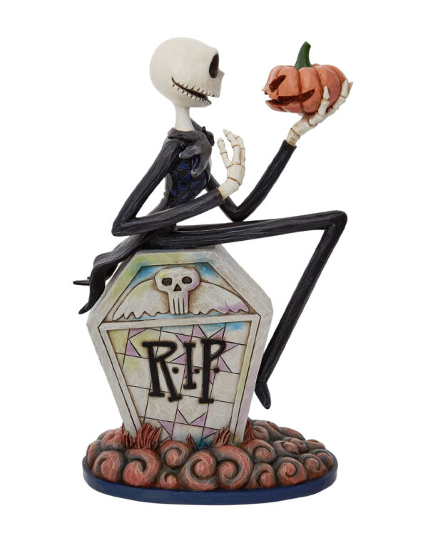 Jack Skellington auf Grabstein Sammelfigur 21cm ★