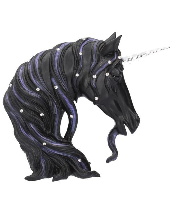 Jewelled Midnight Einhorn Figur 15cm als Gothic Deko ★