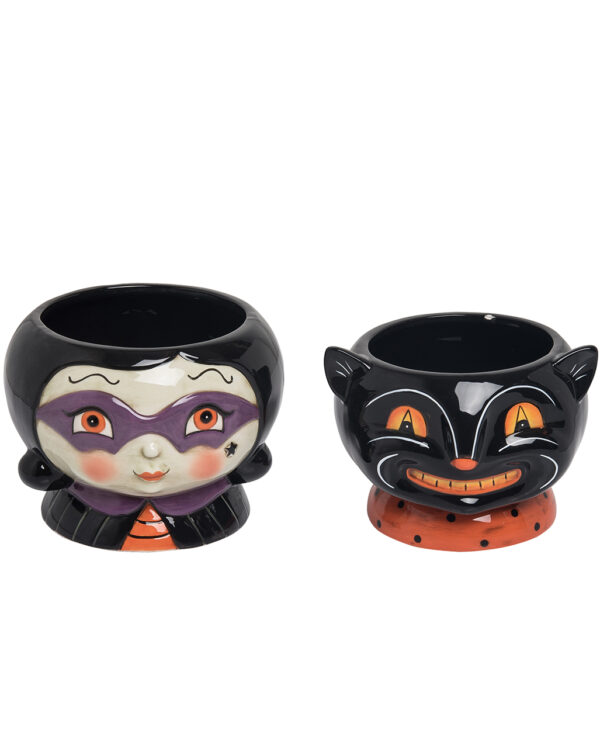 Johanna Parker Snackschale Hexe & Katze 2er Set ★