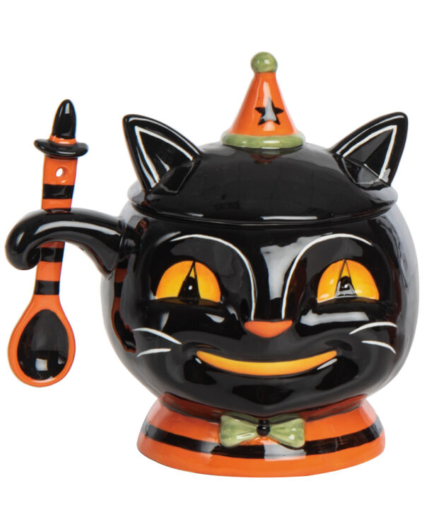 Johanna Parker Halloween Suppenschüssel Spooky Cat 18cm ★