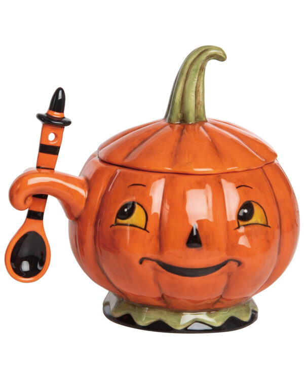 Johanna Parker Halloween Suppenschüssel Spooky Kürbis 18cm