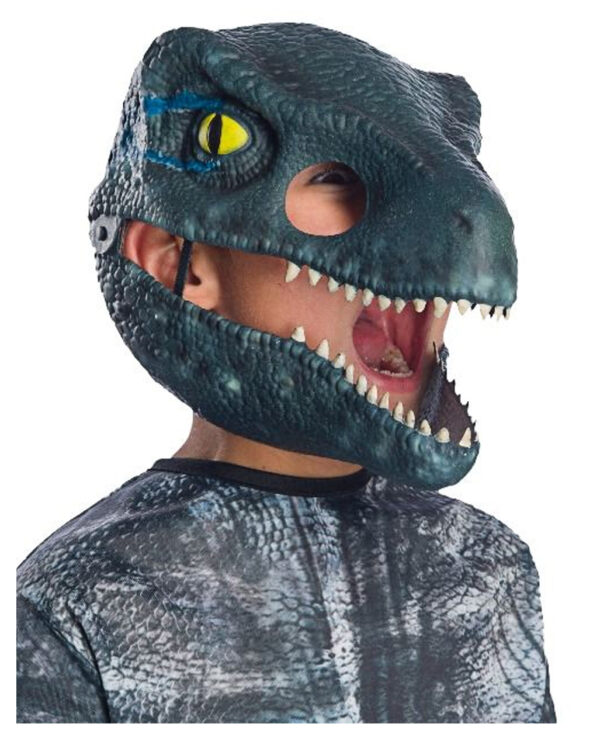 Jurassic World Velociraptor Kindermaske für Dinofans