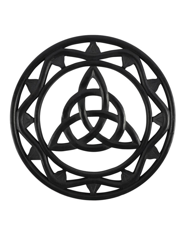 Keltischer Triquetra Knoten Wandschmuck als Deko