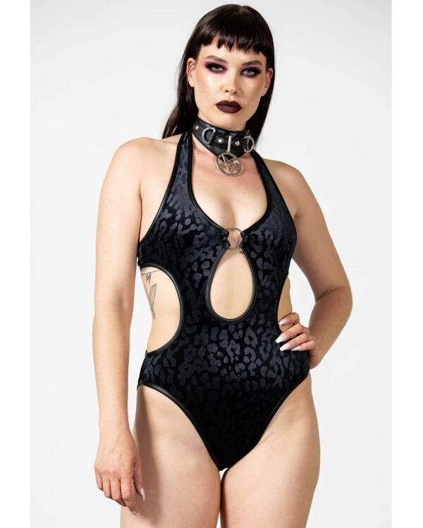 KILLSTAR Barbarella Halter Bodysuit  Gothic Body 4XL