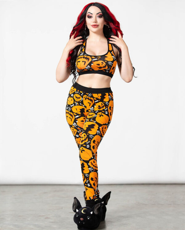 KILLSTAR Carver Cuffed Leggings ★ Halloween Hose 4XL