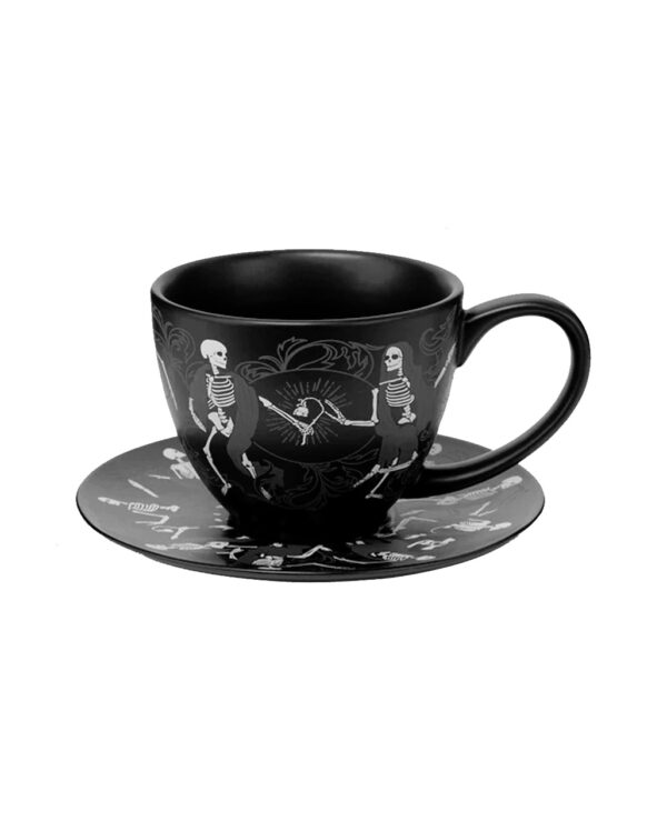 KILLSTAR Danse Macabre Teetasse & Unterteller ★